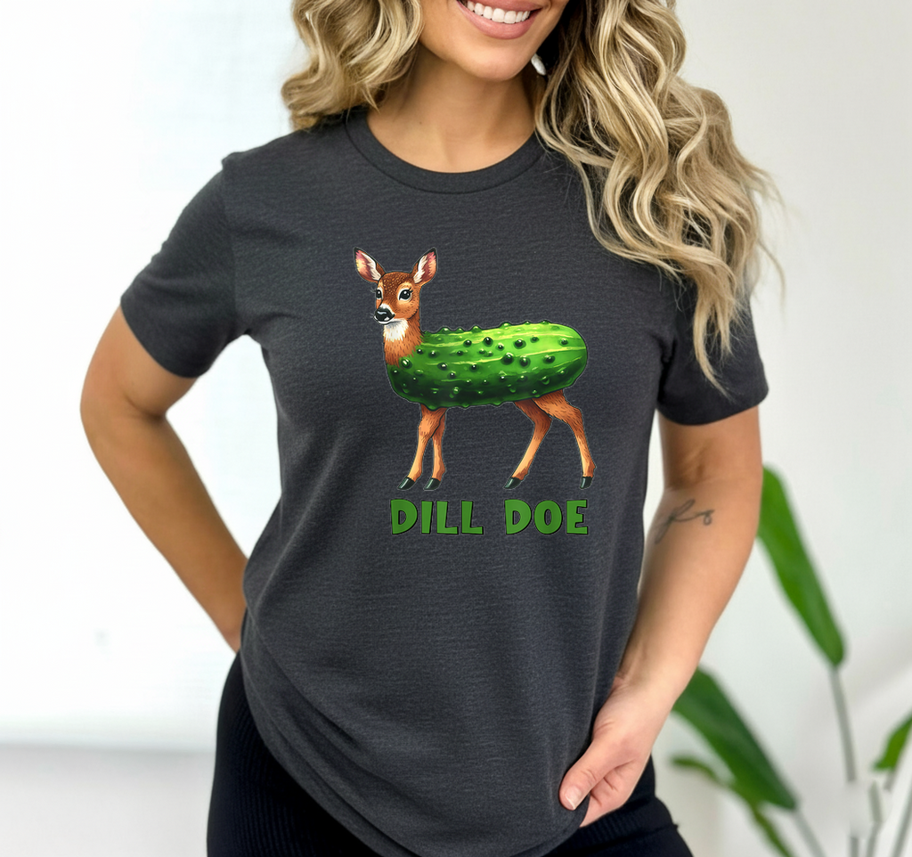 Funny Dill Doe Pickle SVG PNG | Adult Humor Women Shirt Design