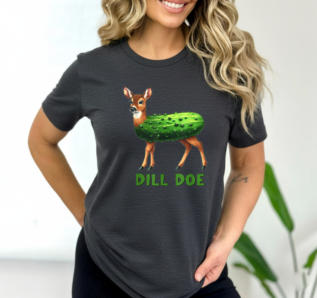 Funny Dill Doe Pickle SVG PNG | Adult Humor Women Shirt Design