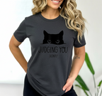 Funny Judging Cat SVG PNG | Silent Sarcasm Cat Humor Design