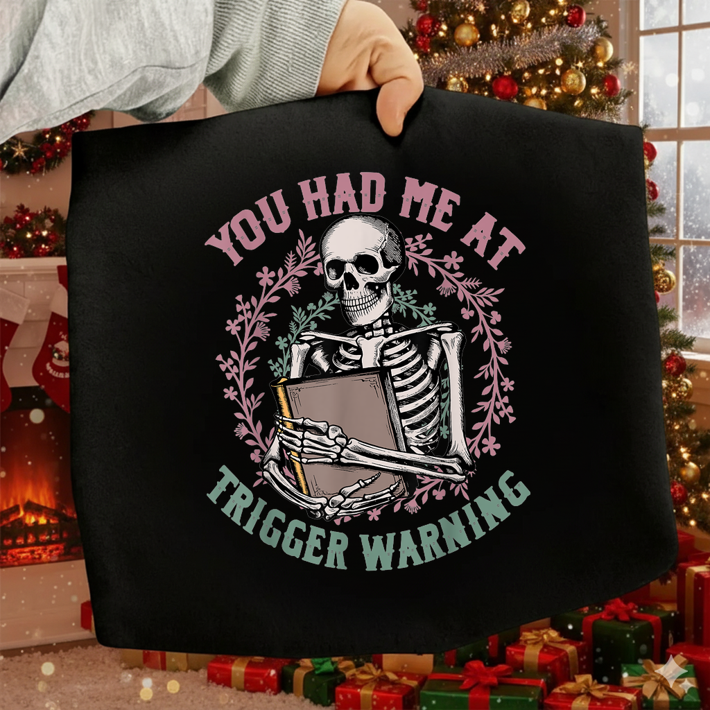 Dark Romance Skeleton SVG PNG Booktok Reading Shirt