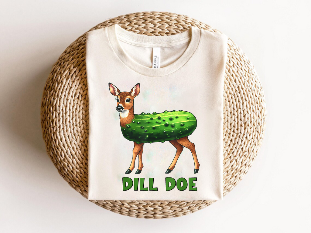 Funny Dill Doe Pickle SVG PNG | Adult Humor Women Shirt Design