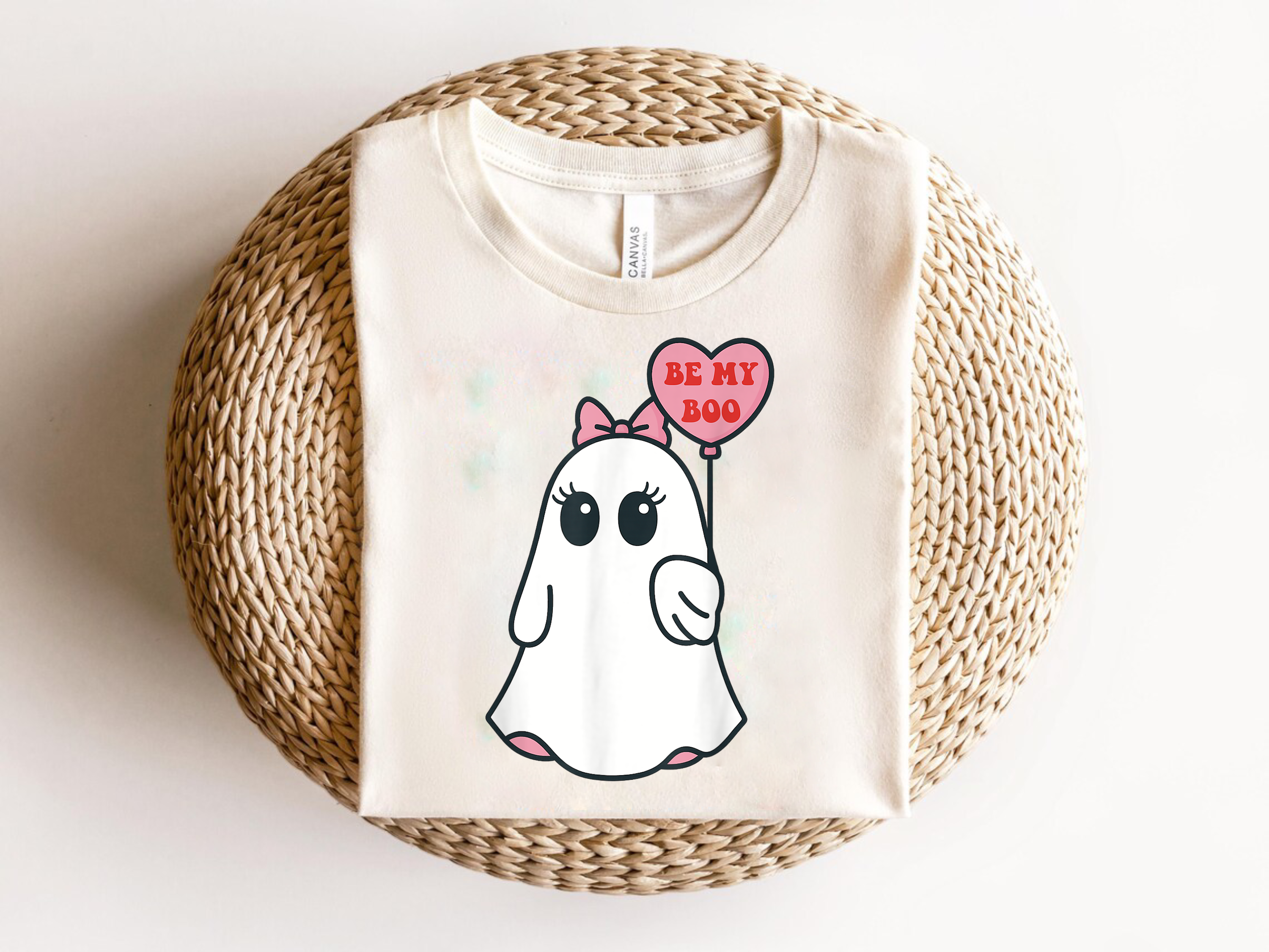 Ghost Valentine SVG PNG Be My Boo Shirt
