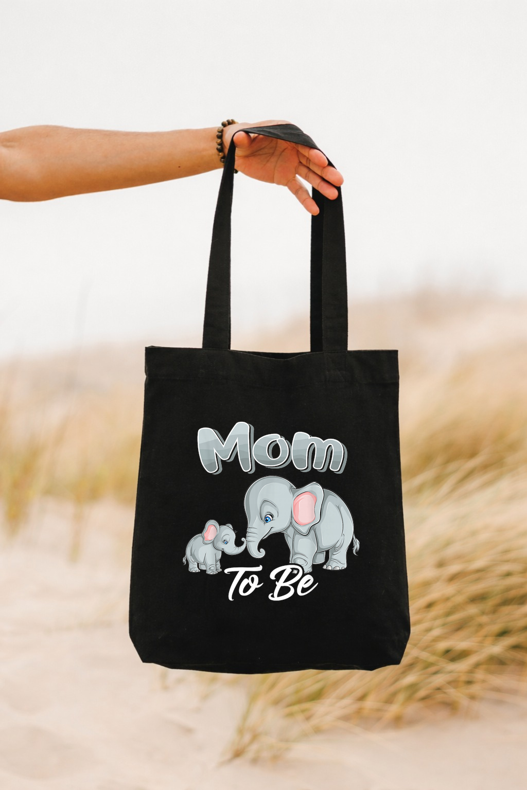 Cute Mom To Be Elephants SVG PNG | Baby Shower Gender Reveal