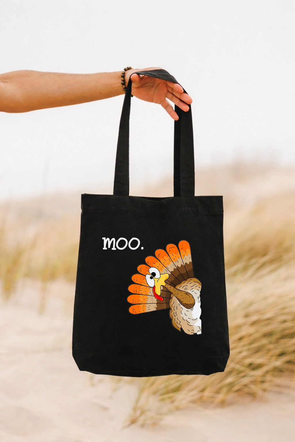 Funny Turkey Moo SVG PNG Thanksgiving Cow Shirt