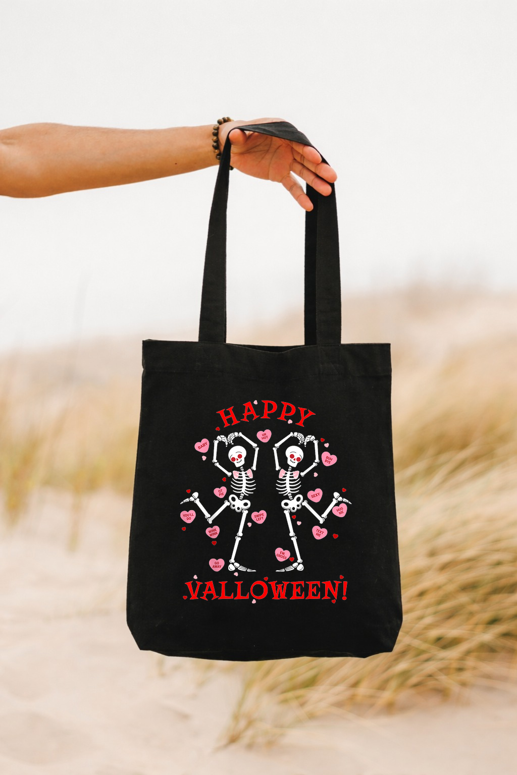 Happy Valloween Skeleton Dancing SVG PNG Spooky Valentine