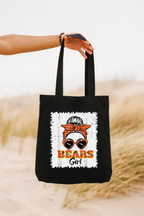 Cute Bear Girl SVG PNG | Girls Youth Women Graphic Design