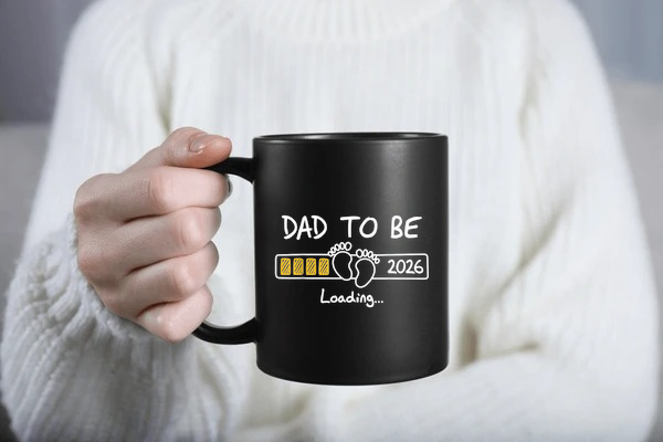 Dad To Be 2026 Loading SVG PNG Pregnancy Announcement Shirt