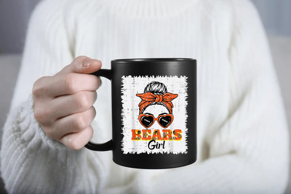 Cute Bear Girl SVG PNG | Girls Youth Women Graphic Design