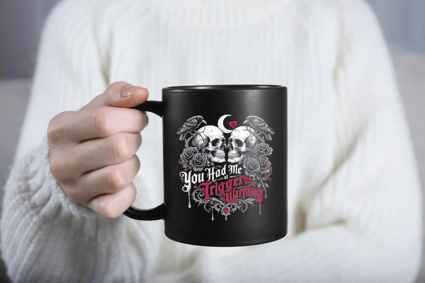 Dark Romance Booktok SVG PNG You Had Me At Trigger Warning