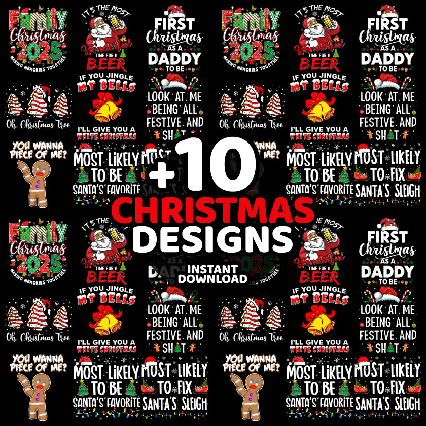 FREE: 2025 Christmas Designs Bundle