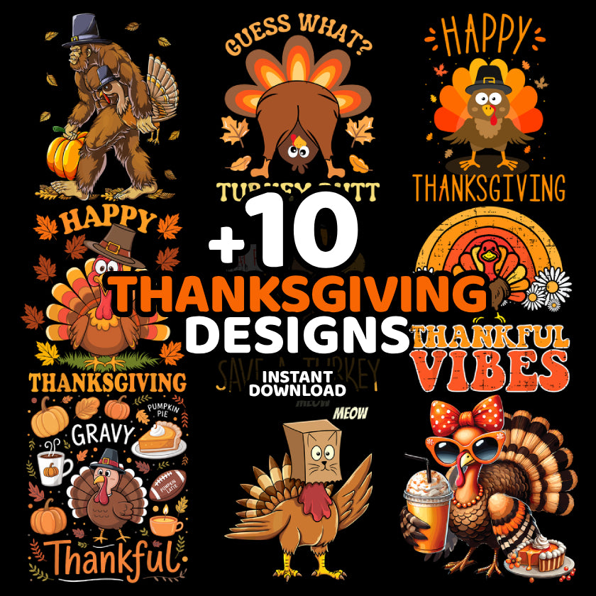 FREE: 2025 Thanksgiving Designs Bundle